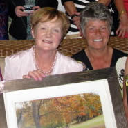 Helen Collects Captains Prize